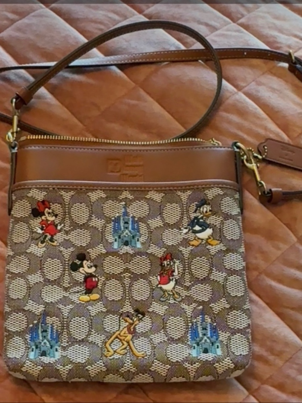 Coach x Disney Parks Kitt Messenger Crossbody